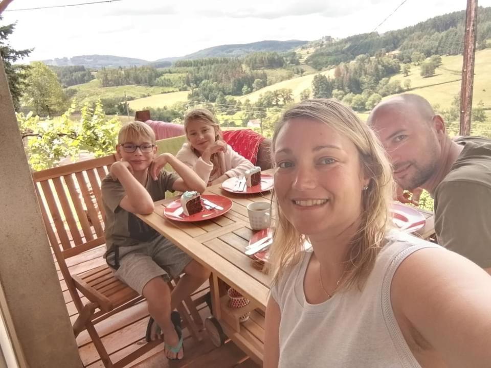 La Mazille , Cossy Vakantiestudio Met Zwembad In Zuid-Bourgogne Anglure-sous-Dun Ngoại thất bức ảnh