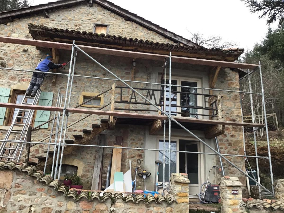 La Mazille , Cossy Vakantiestudio Met Zwembad In Zuid-Bourgogne Anglure-sous-Dun Ngoại thất bức ảnh