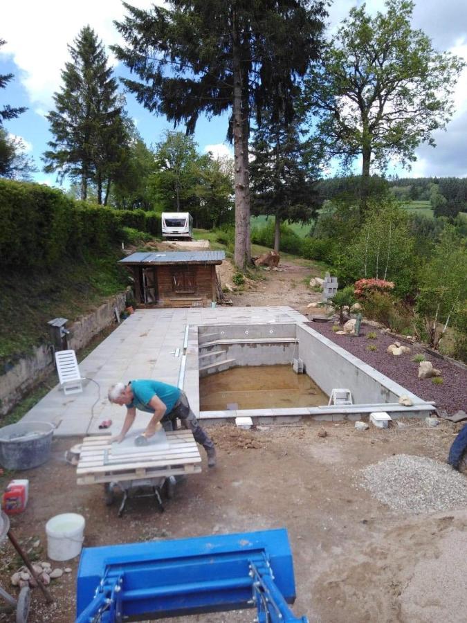La Mazille , Cossy Vakantiestudio Met Zwembad In Zuid-Bourgogne Anglure-sous-Dun Ngoại thất bức ảnh