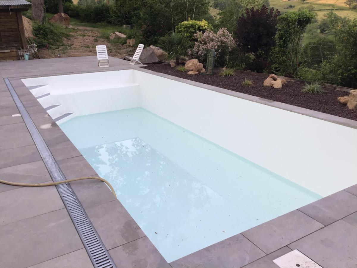 La Mazille , Cossy Vakantiestudio Met Zwembad In Zuid-Bourgogne Anglure-sous-Dun Ngoại thất bức ảnh