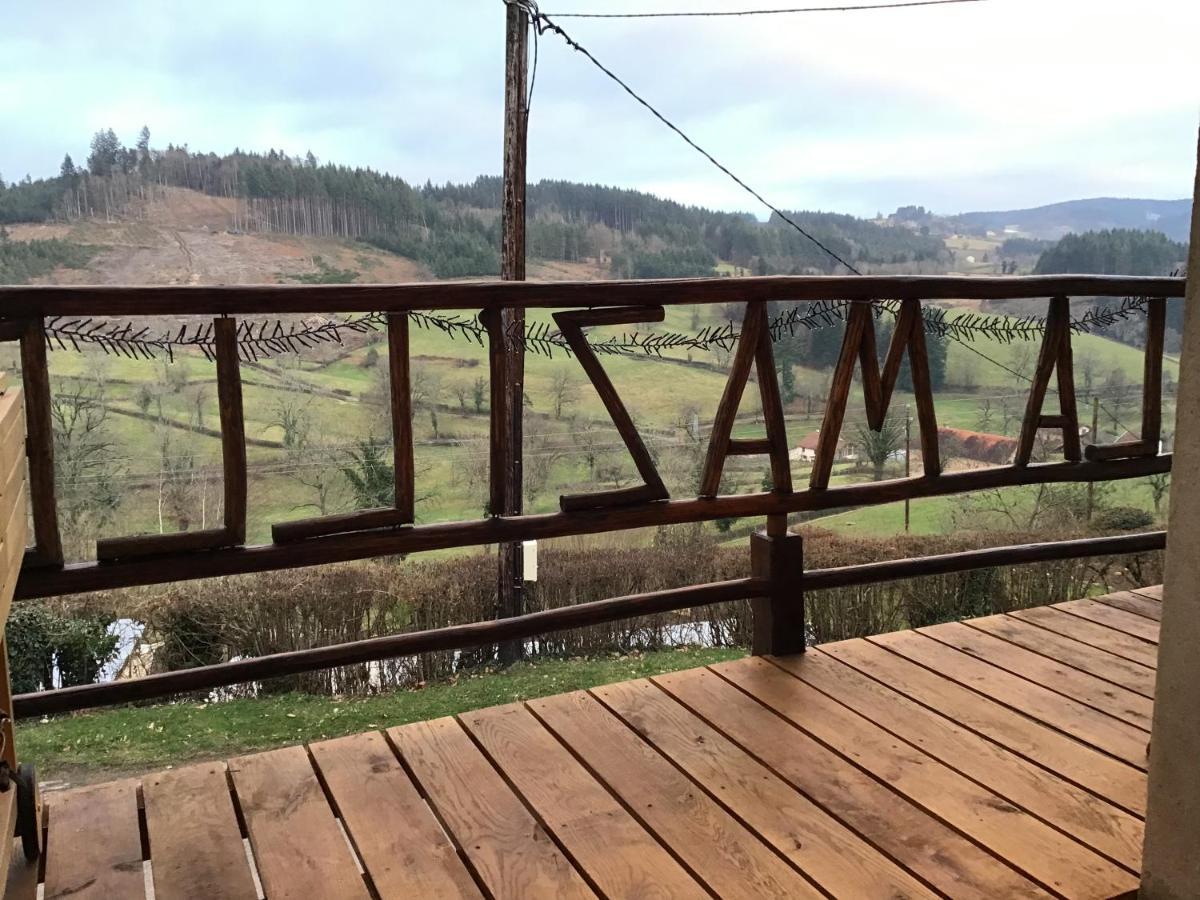 La Mazille , Cossy Vakantiestudio Met Zwembad In Zuid-Bourgogne Anglure-sous-Dun Ngoại thất bức ảnh